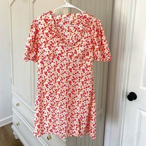 Glamorous floral mini dress